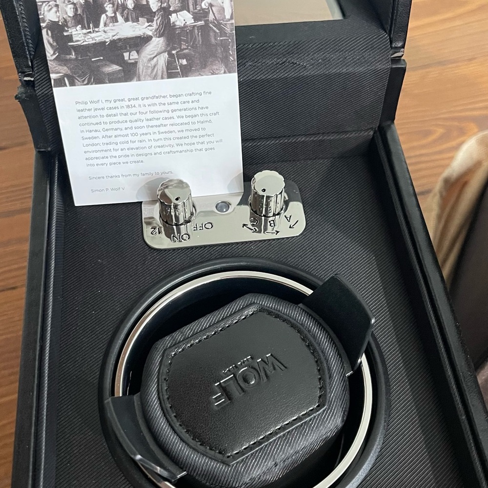 WOLF Single Watch Winder